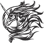 Unicorn Decal 39